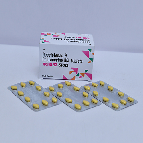 Aceclofenac 100mg, Drotaverine 80mg