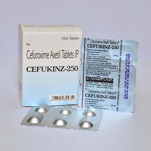 Cefuroxime Axetil 250mg Tablet