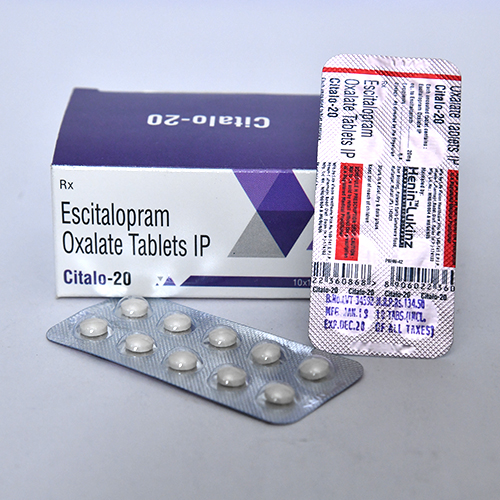 ESCITALOPRAM 20MG