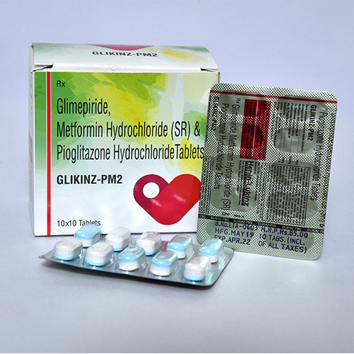 GLIMEPRIDE…1MG,PIOGLITAZONE…7.5MG,METFORMIN(SR)…500MG