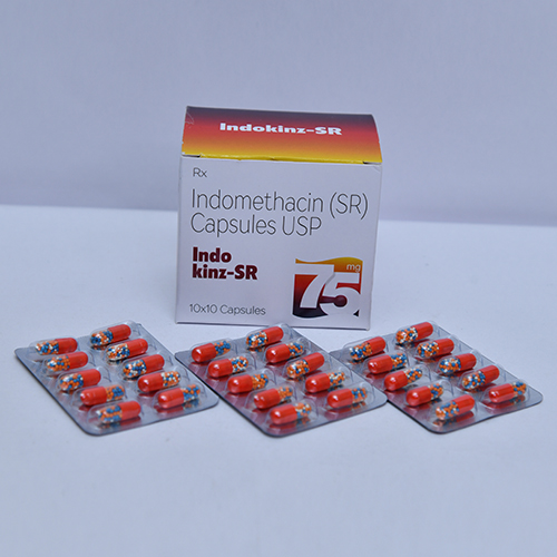 INDOMETHACIN 75MG SR (IN PELLETS FORM