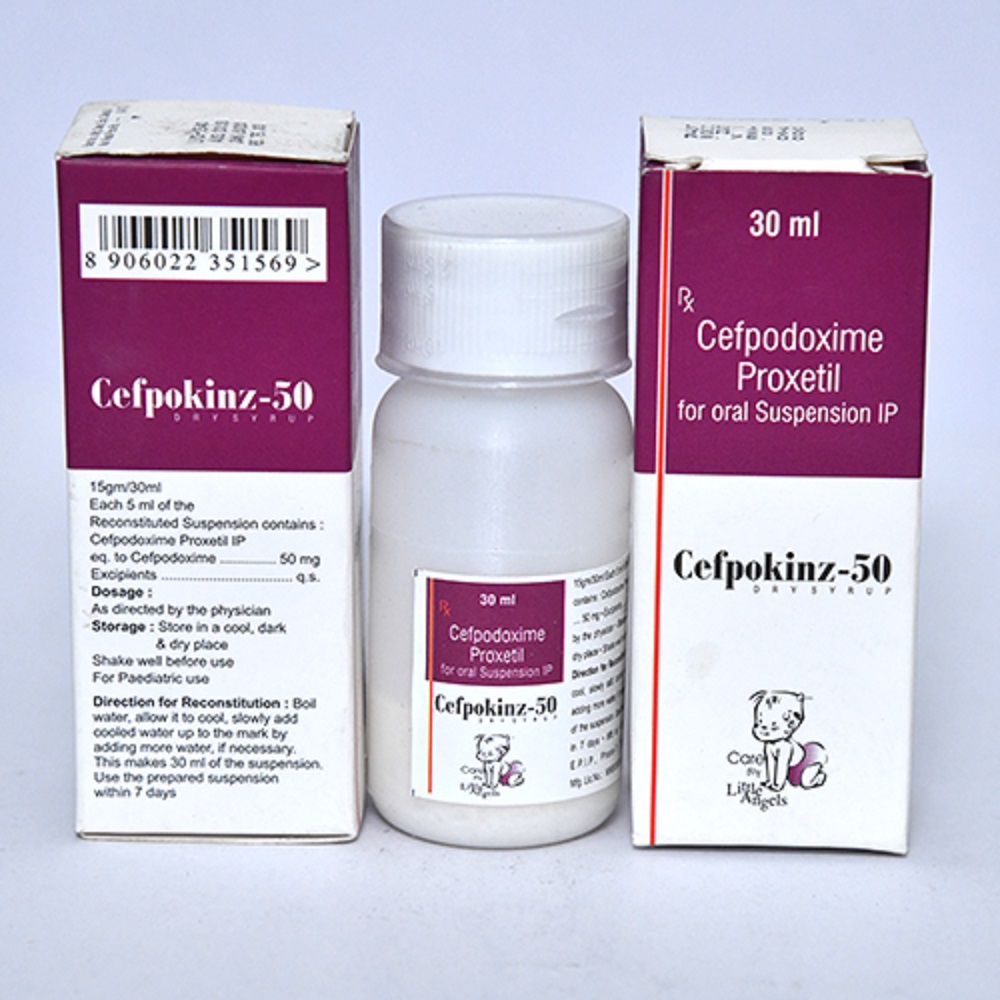 EACH 5 ML RECONST.CEFPODOXIME….50MG