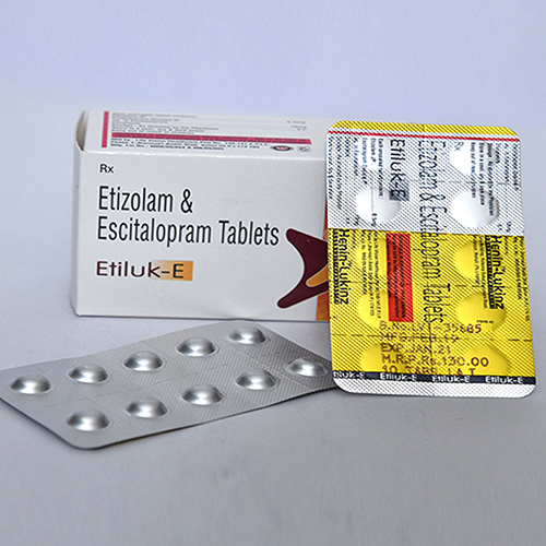 ETIZOLAM 0.5MG, ESCITALOPRAM 10MG