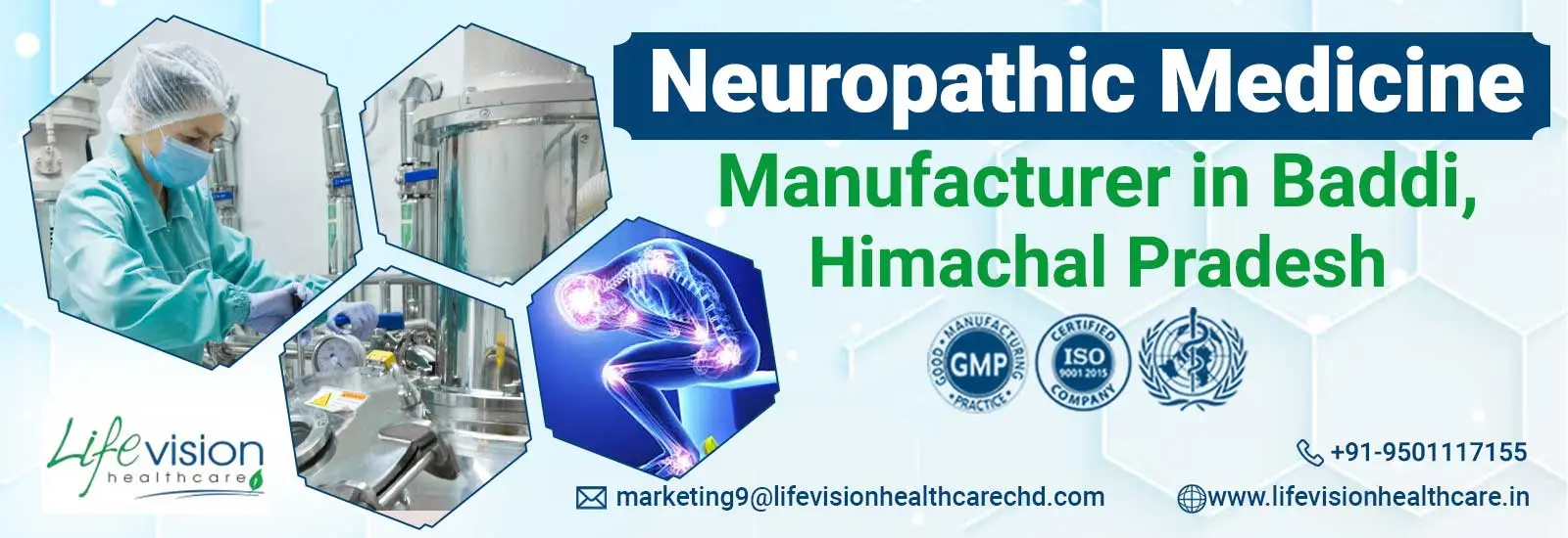 neuropathic medicine manufacturer in Baddi