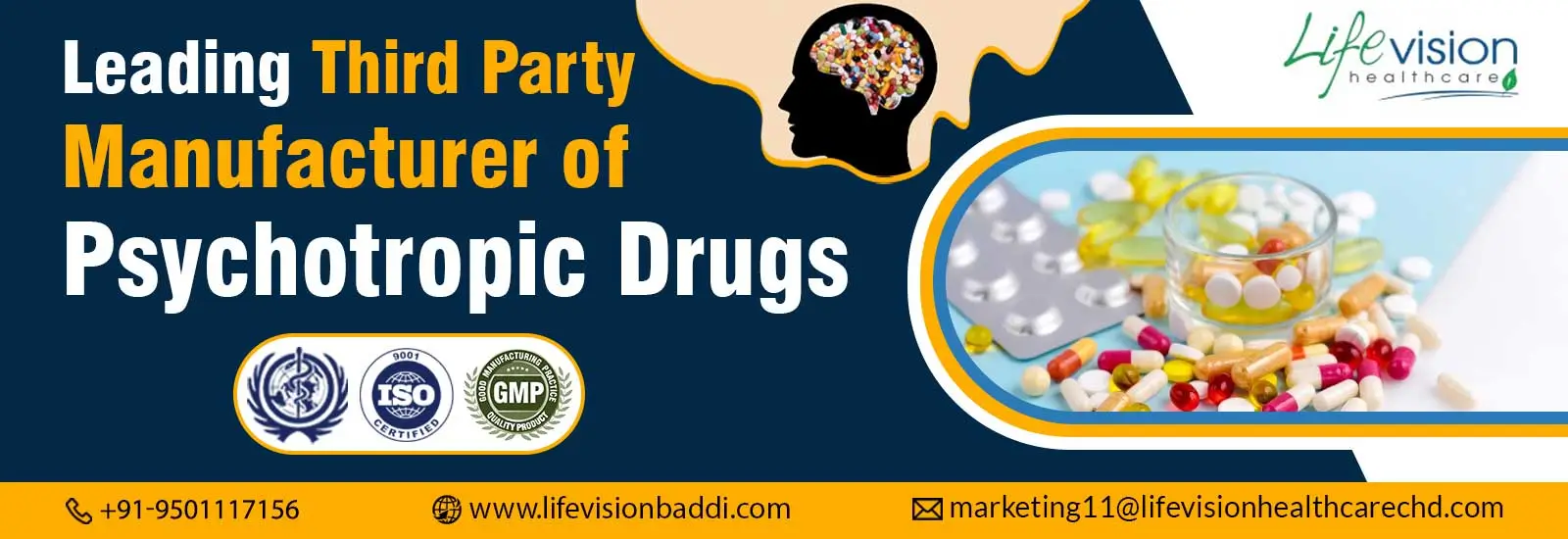 Psychotropic medicine manufacturer in Baddi