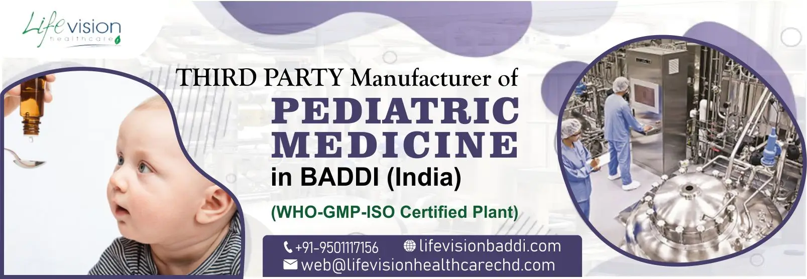 pediatric medicine manufacturer in Baddi